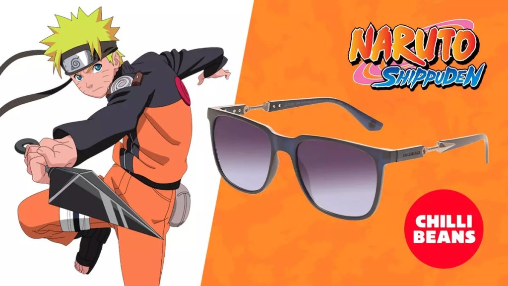 Chilli Beans coleção Naruto